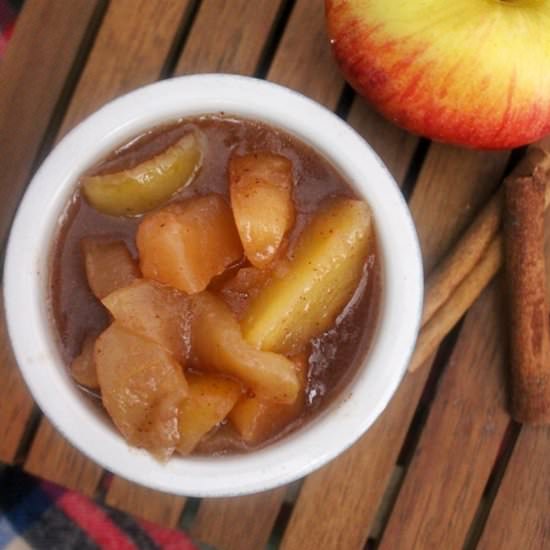 Slow Cooker Fried Apples