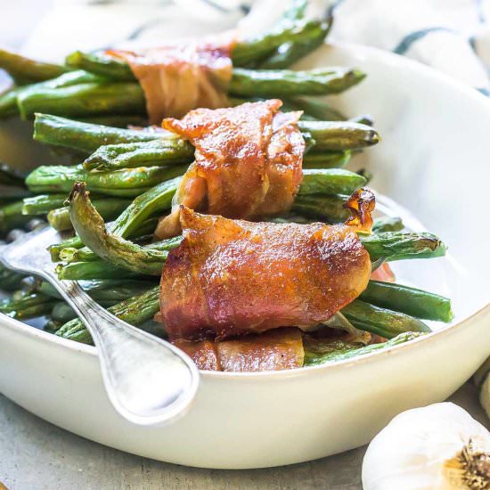 Prosciutto Wrapped Green Beans