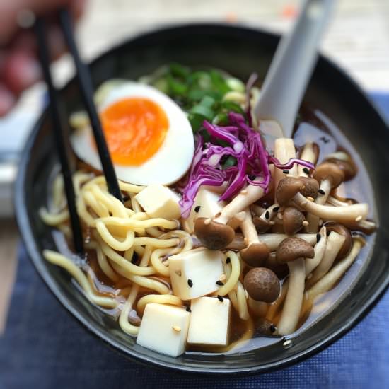 Japanese Miso Ramen Soup