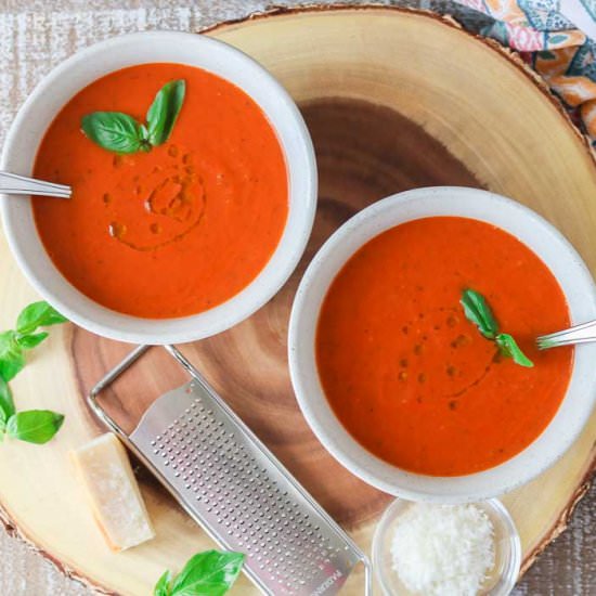 Creamy Tomato Basil Soup