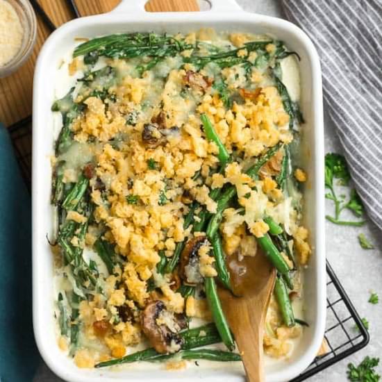 Low Carb Green Bean Casserole