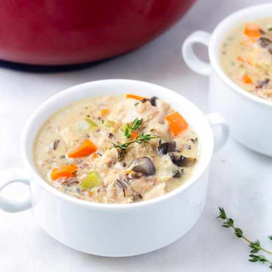 Turkey and Wild Rice Soup