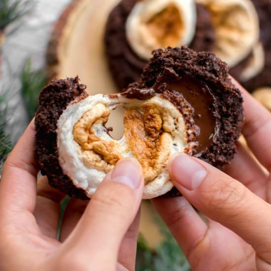 Vegan Peppermint Chocolate Cookies