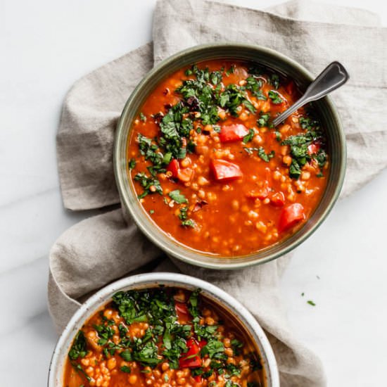 Vegan Stuffed Pepper Soup