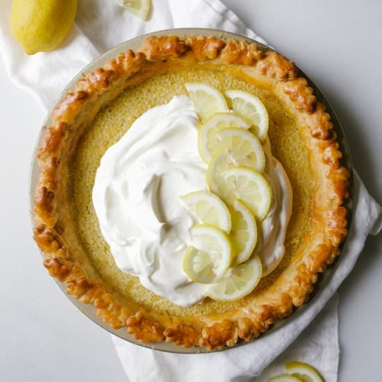 Lemon Olive Oil Chess Pie