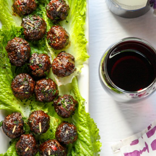 Merlot Meatball Appetizers