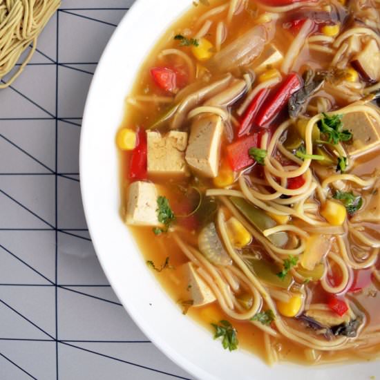 Hot and Sour Vegetable Soup