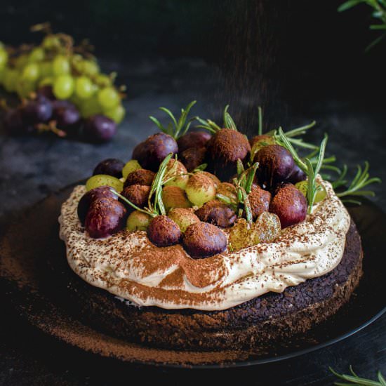 Chocolate potato cake
