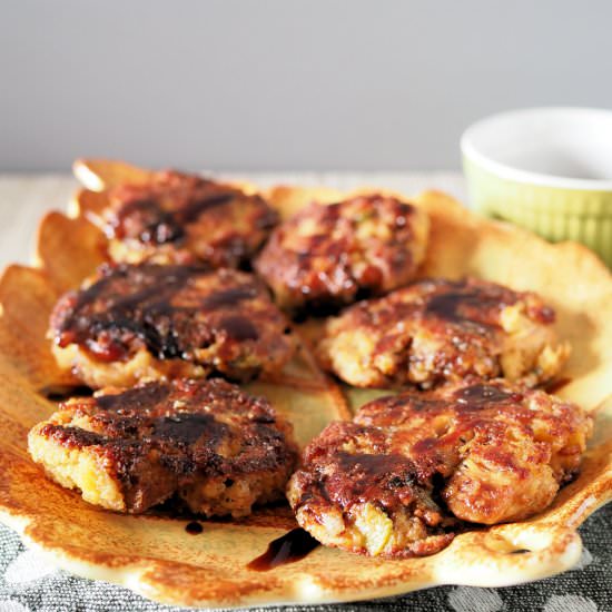 Turkey and Stuffing Cakes