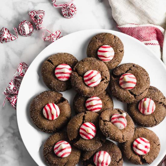 Chocolate Peppermint Blossoms