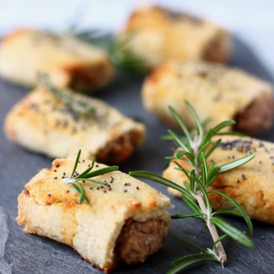 Gluten-Free Vegan Sausage Rolls