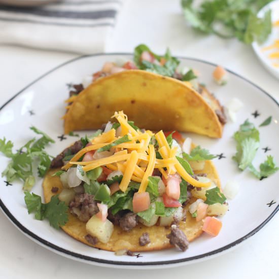 Beef & Potato Tacos