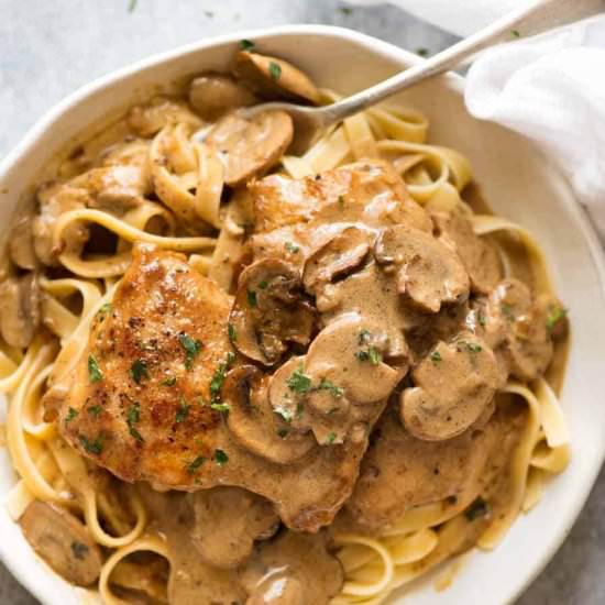 Chicken Stroganoff