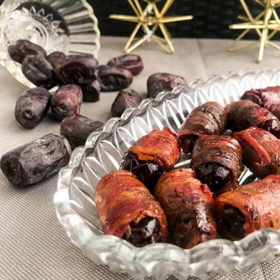 Bacon Wrapped Dates