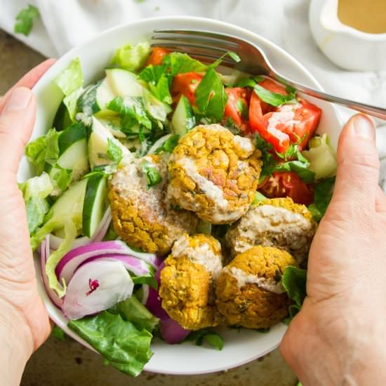 Pumpkin Falafel