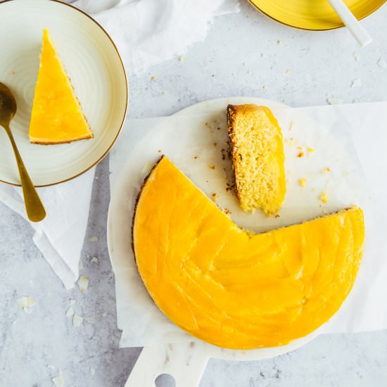 Mango and Coconut Cake