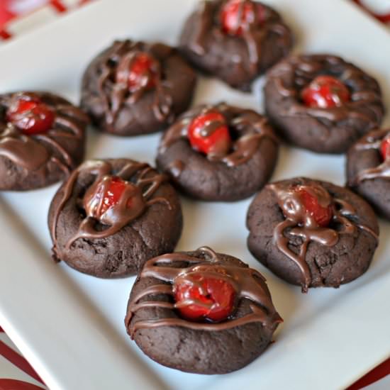 Chocolate Cherry Cookies