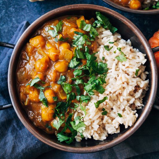 Vegan Pumpkin Curry