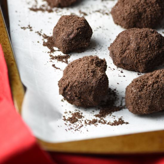 Lumps of Coal Rice Krispie Treats