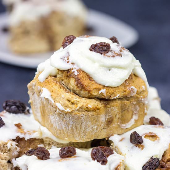 Cinnamon Rolls Without Yeast
