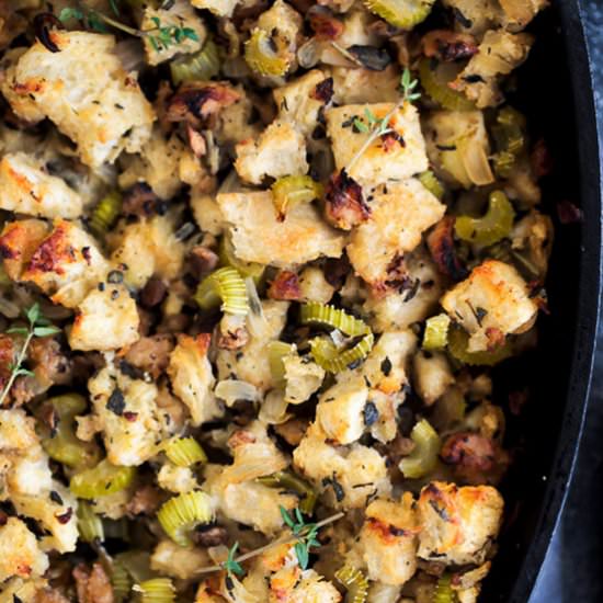 Chicken Sausage and Herb Stuffing