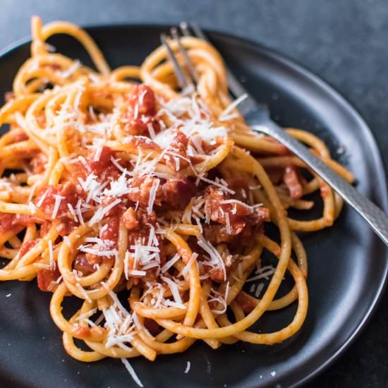 Bucatini all’Amatriciana