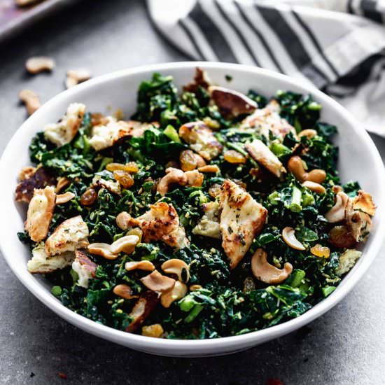Coconut Curry Kale Salad