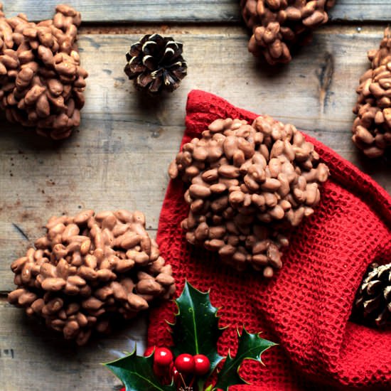 Christmas Chocolate Rice Puffs