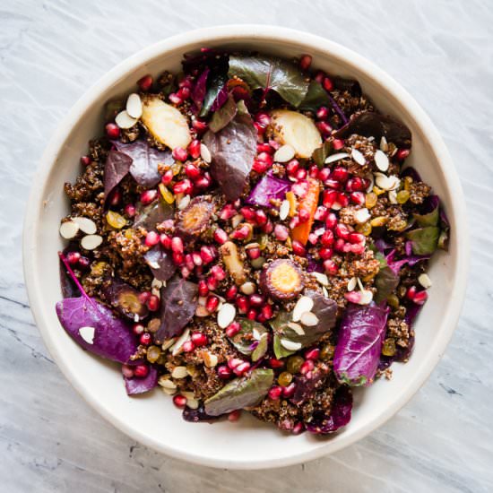 Harvest Carrot Quinoa Salad