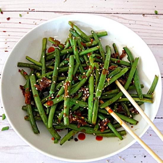 Chinese Spicy Green Beans