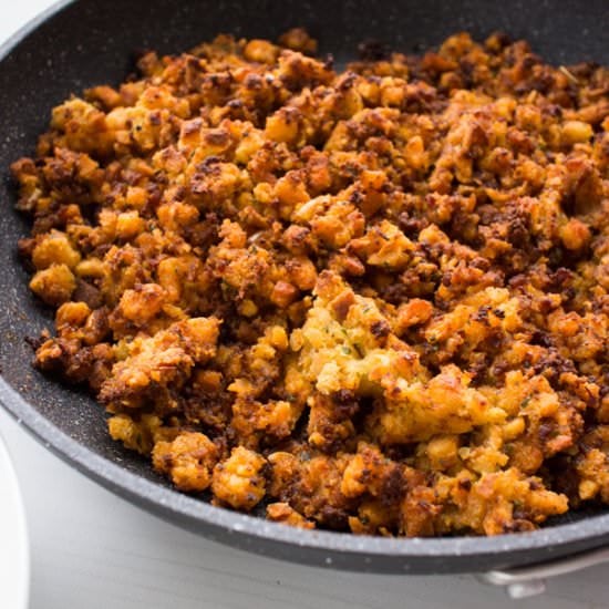 Beef Chorizo Stuffing