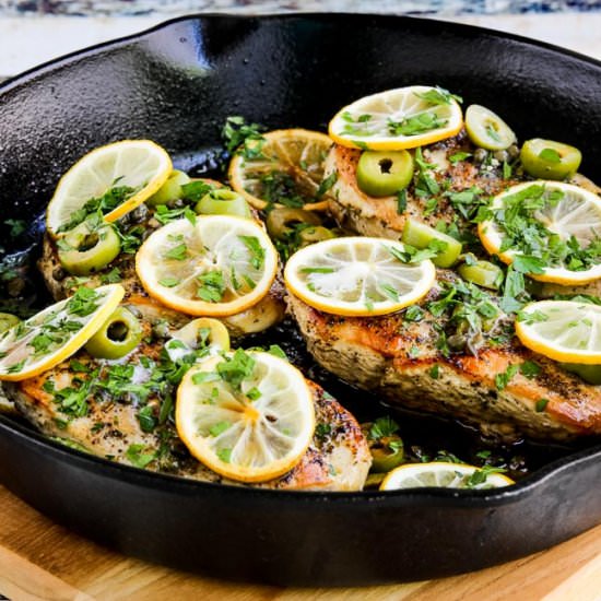 Low-Carb Chicken Roasted Lemons