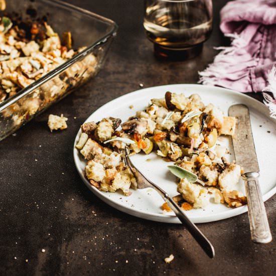 Easy Vegan Stuffing