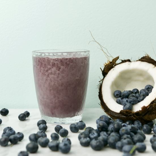 Blueberry Coconut Smoothie