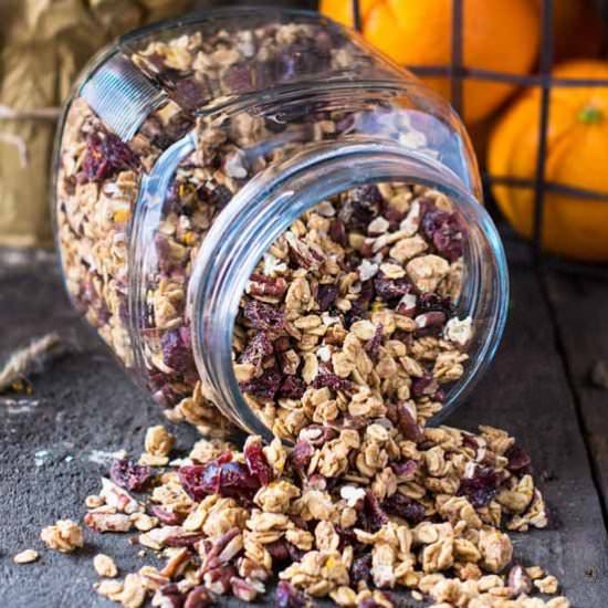 Maple Cardamom Granola