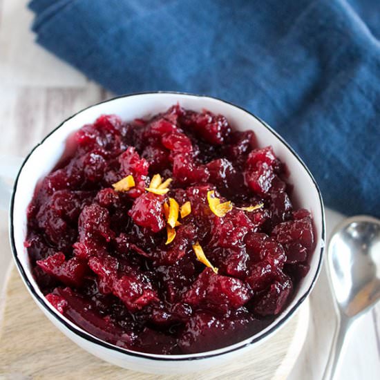 Homemade Cranberry Sauce
