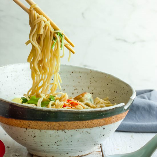 Homemade Ramen Noodle Bowls