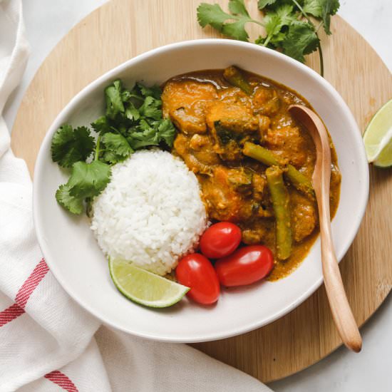 Vegan Pumpkin Curry (with coffee!)