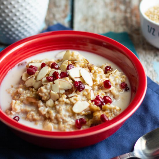 Pressure Cooker Steel Cut Oats