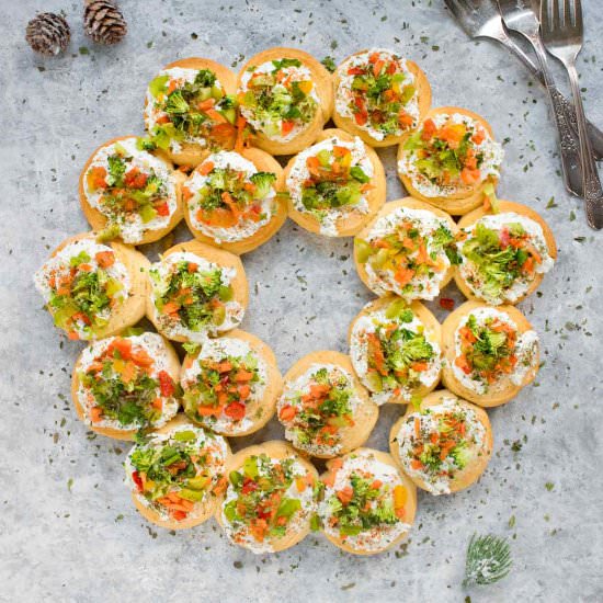 Christmas Wreath Appetizers