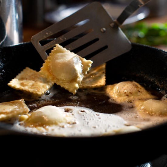 Homemade Butternut Squash Ravioli
