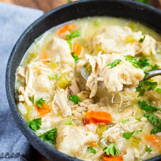 Instant Pot Chicken and Dumplings