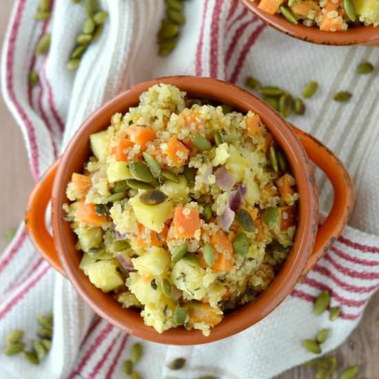 Roasted Thanksgiving Salad