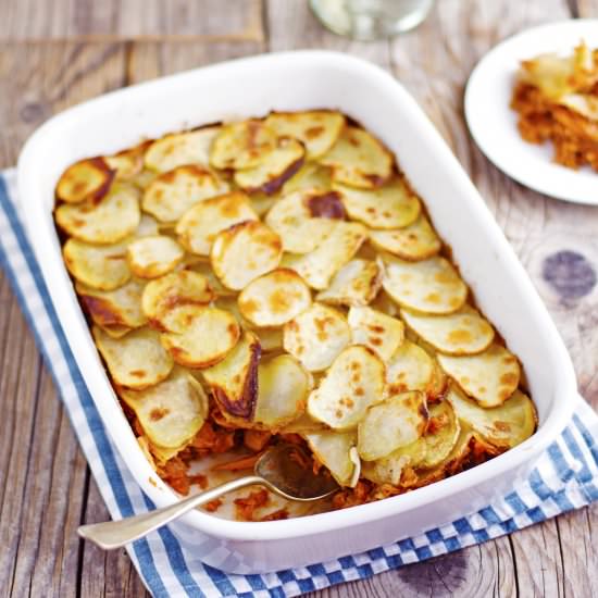 Cabbage and Potato Pie