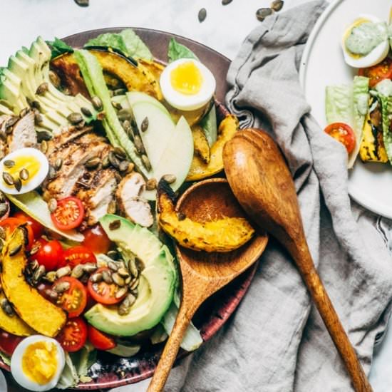 Paleo Autumn Cobb Salad