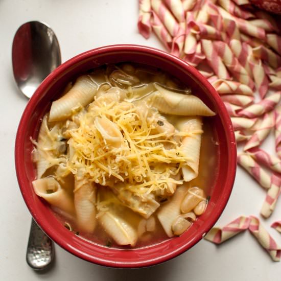 White bean and pasta soup