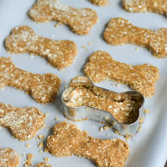 Three Ingredient Pup Cookies