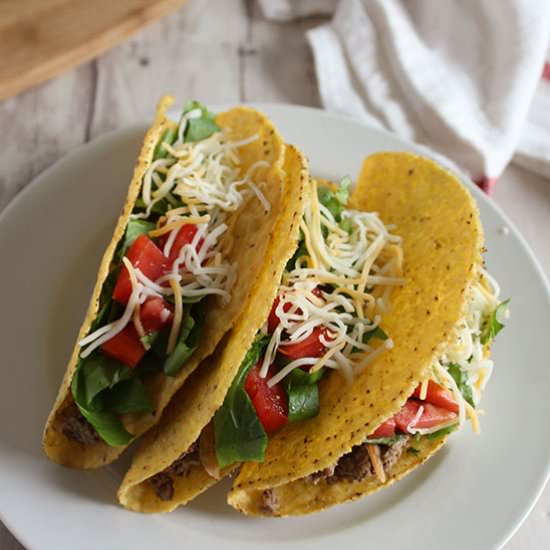 Healthy Beef Tacos