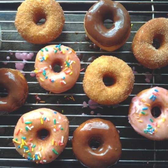 Soft Homemade Doughnuts