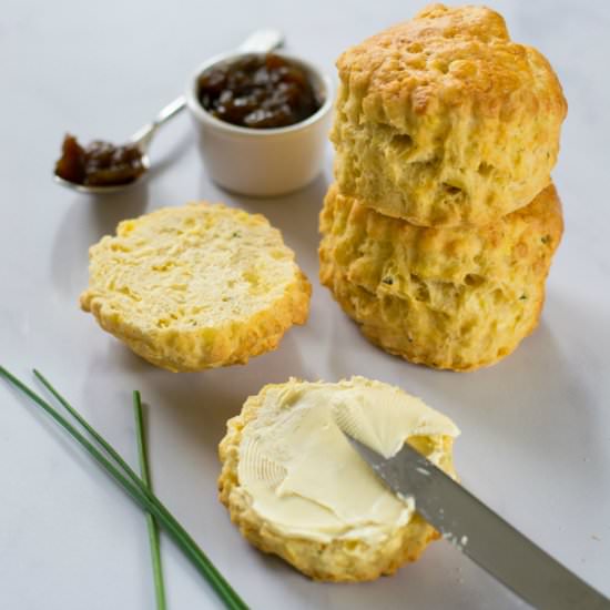 Vegan Cheese Scones